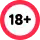 Значок ответственной игры 18+